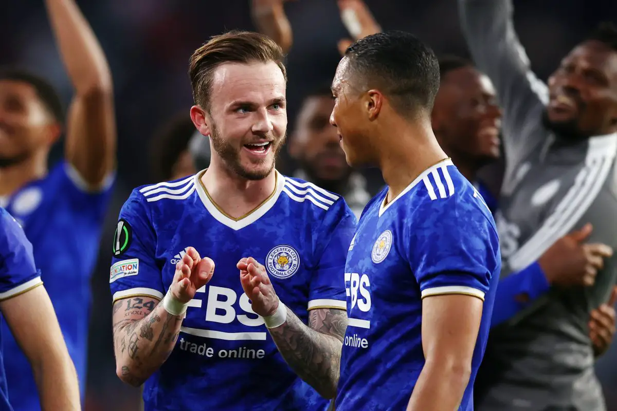 Leicester City midfielder James Maddison one of 11 players on Manchester United radar. 