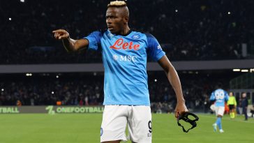 Manchester United will have to pay at least €100 million for Napoli forward Victor Osimhen.