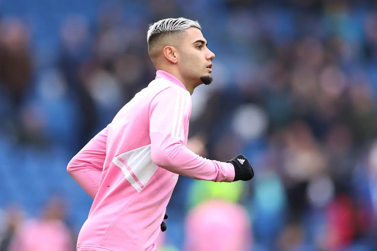 Manchester United will make a profit if Chelsea or PSG sign Andreas Pereira from Fulham.