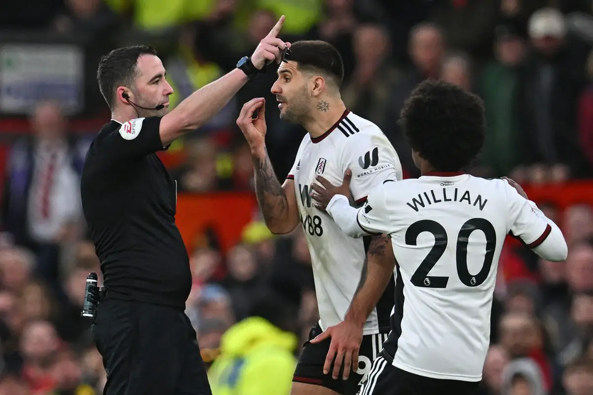 Luke Shaw agrees with the referee's decision to hand Willian a red card in the Manchester United vs Fulham clash.