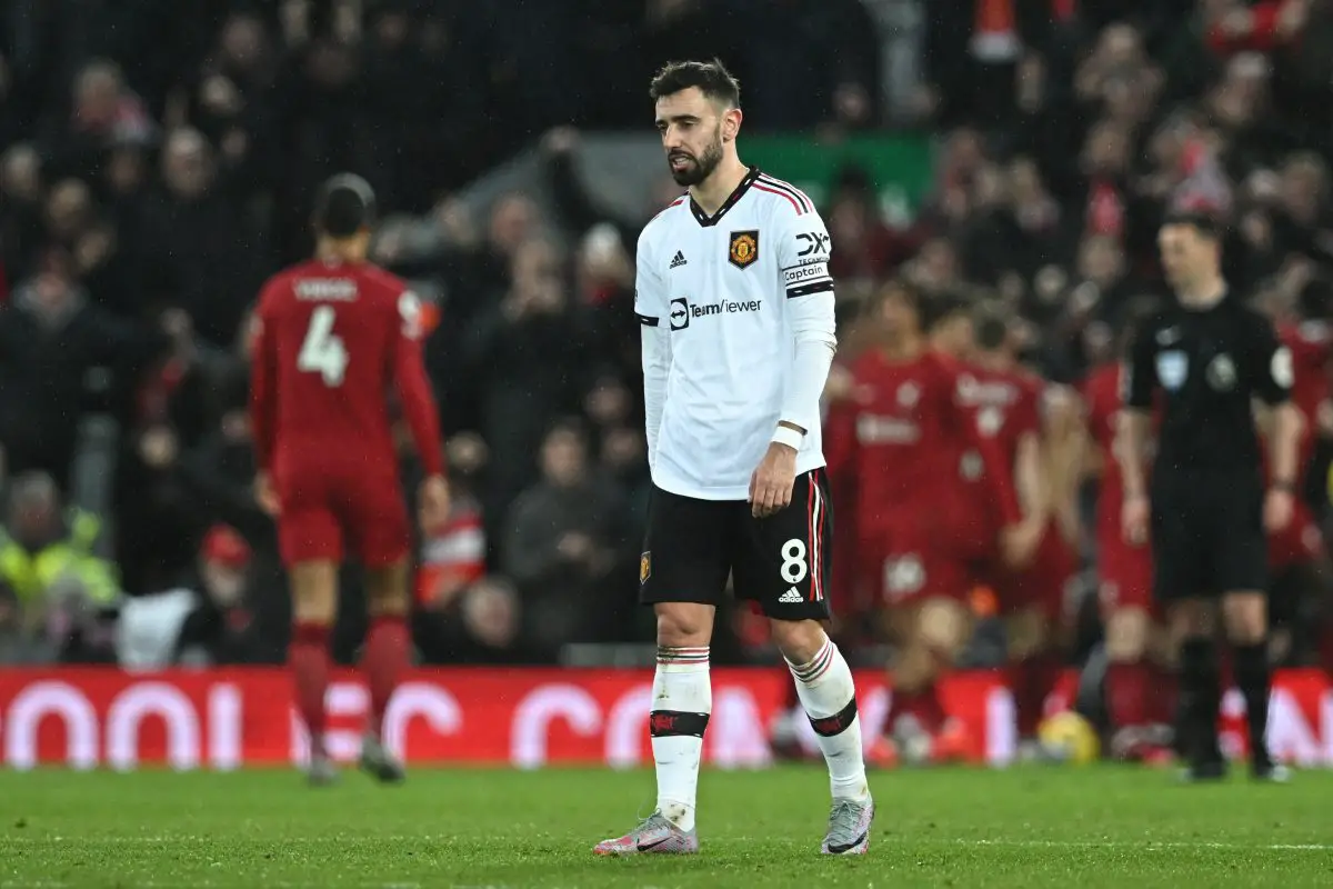 Manchester United midfielder Bruno Fernandes confident of bouncing back after heavy defeat to Liverpool. 