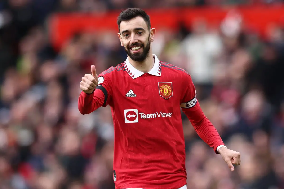 Bruno Fernandes voted Manchester United Player of the Month for April. 