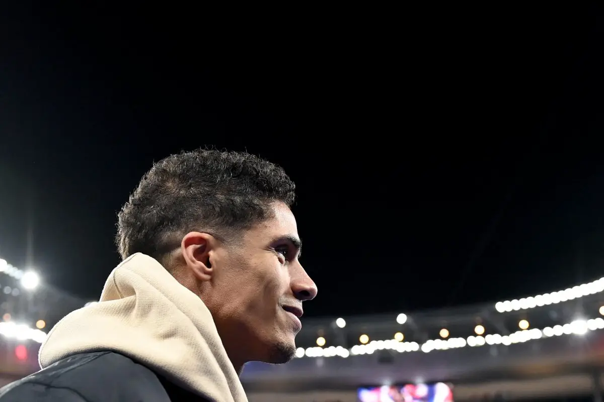 Raphael Varane believes he will finish career at Manchester United or Lens.