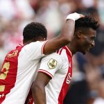 Ajax's Jurrien Timber and Mohammed Kudus