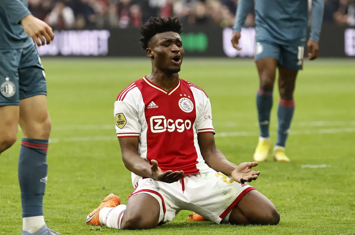 Ajax forward Mohammed Kudus dreams of Premier League move amidst Manchester United links. 