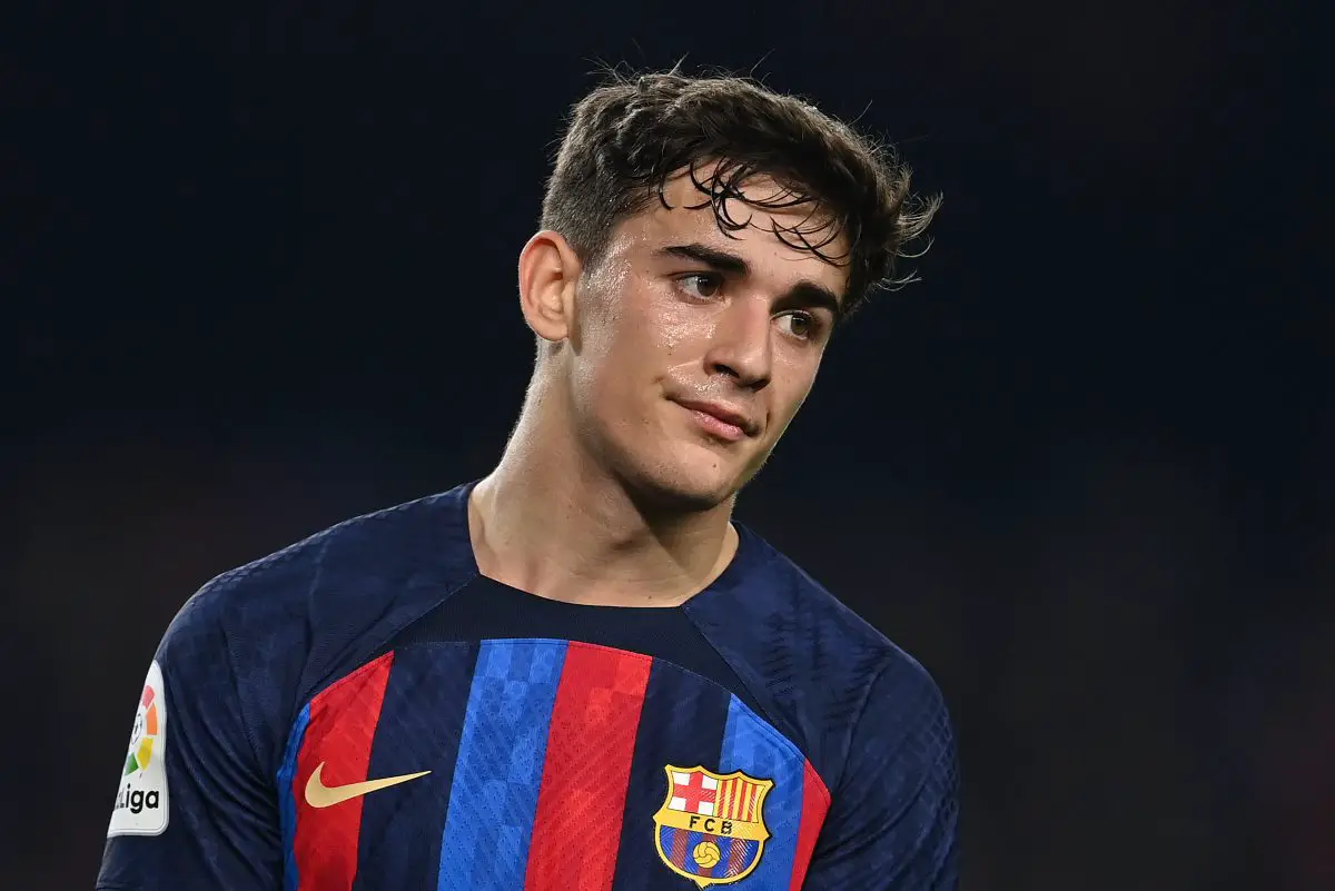 Gavi "calm" about Barcelona future amidst Manchester United links. 