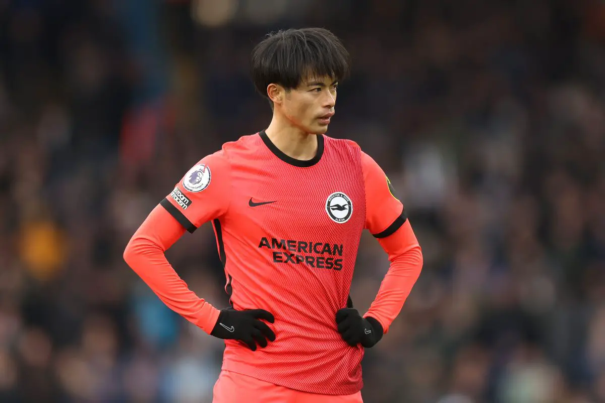 Manchester United have 'sent scouts' to watch Brighton & Hove Albion forward Kaoru Mitoma. 