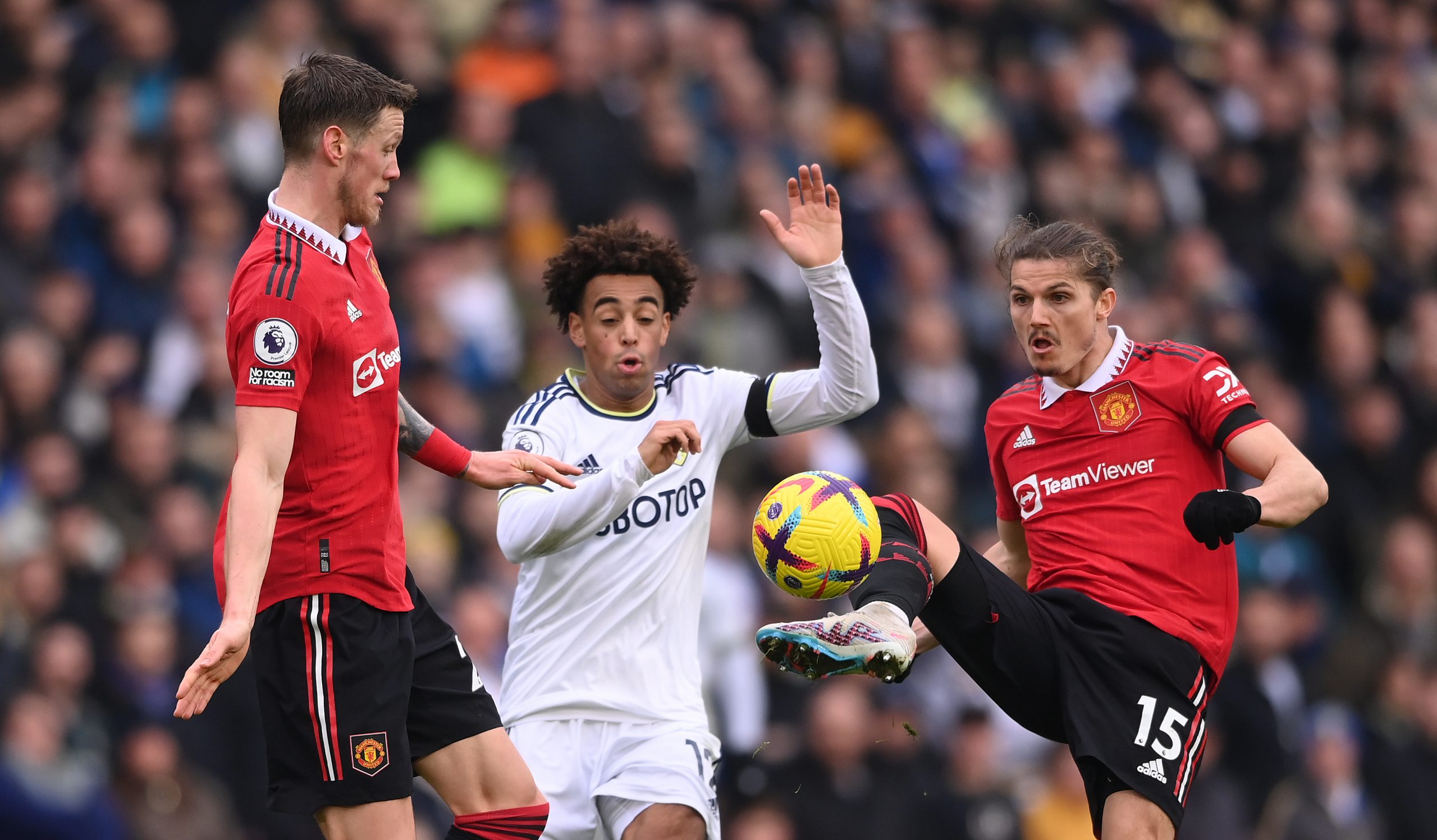 Erik ten Hag feels too early to decide on permanent moves for Manchester United duo Wout Weghorst and Marcel Sabitzer.