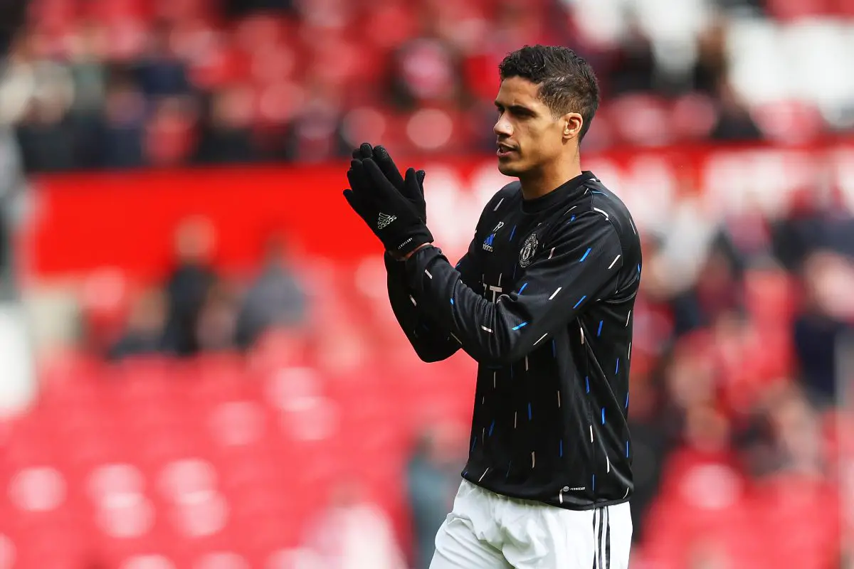 Raphael Varane believes he will finish career at Manchester United or Lens. 