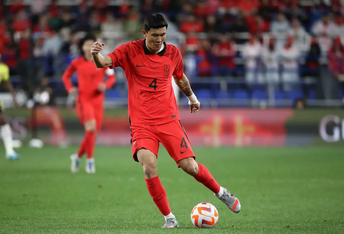 Manchester City are interested in Manchester United target Kim Min-jae. 