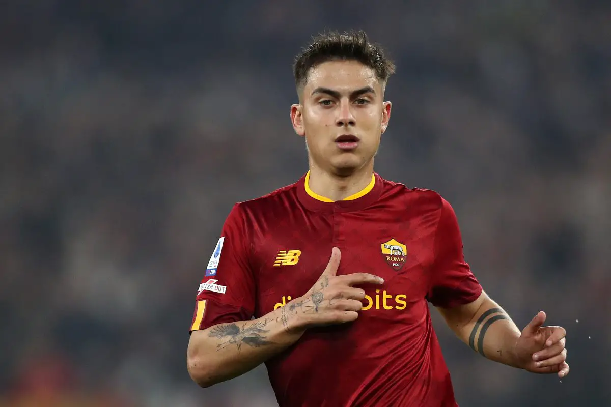 AS Roma forward Paulo Dybala 'proposed' to Manchester United and Arsenal. 