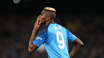 Napoli striker Victor Osimhen 'rated higher' than Eintracht Frankfurt forward Randal Kolo Muani by Manchester United.