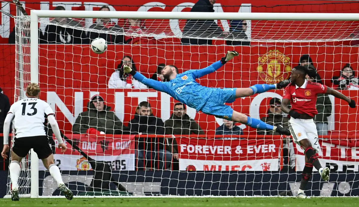 David de Gea made some important saves for Manchester United vs Fulham.