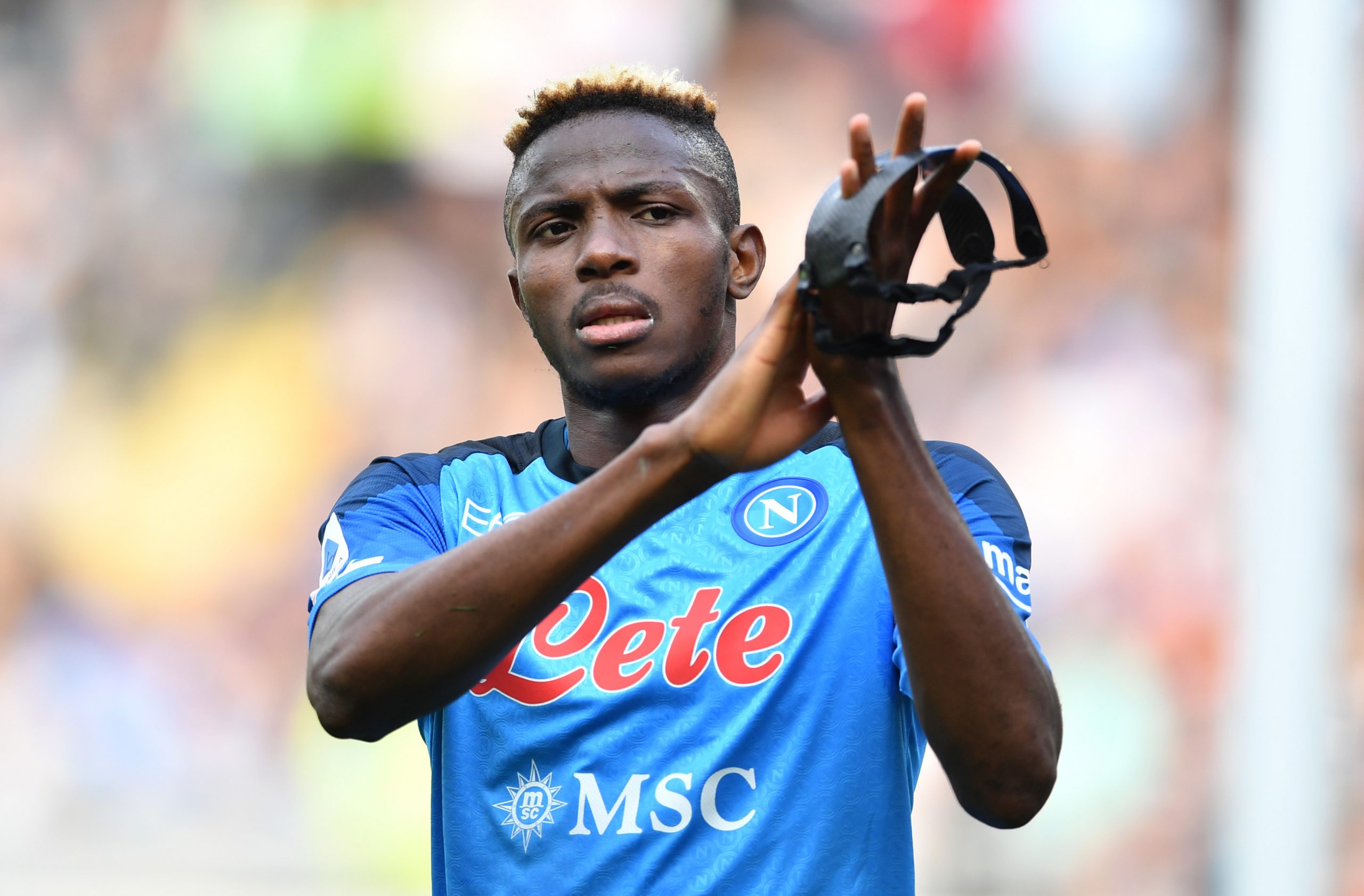 Napoli chief confident Manchester United target Victor Osimhen will stay this summer.