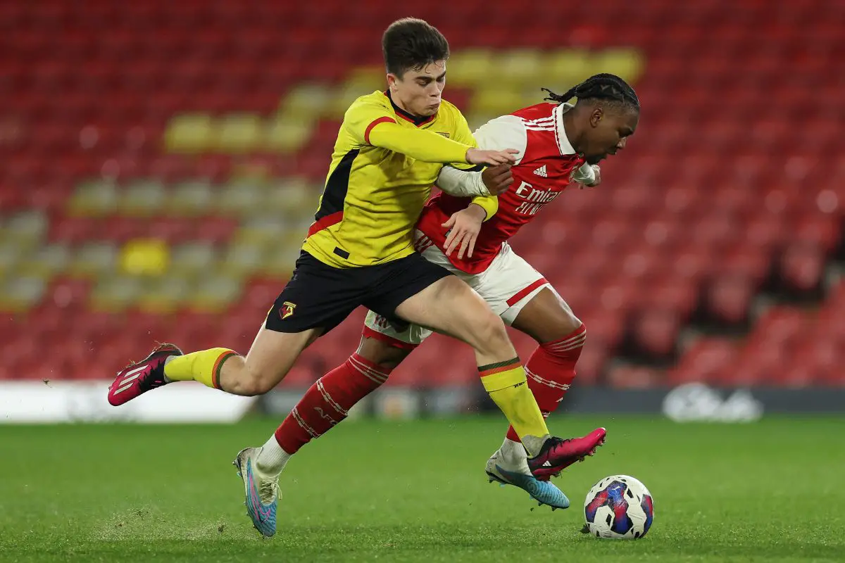 Manchester United roped in Watford wonderkid Harry Amass on a four-year contract (Photo by Richard Heathcote/Getty Images)