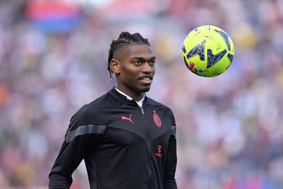 Manchester United target Rafael Leao extends AC Milan contract. 