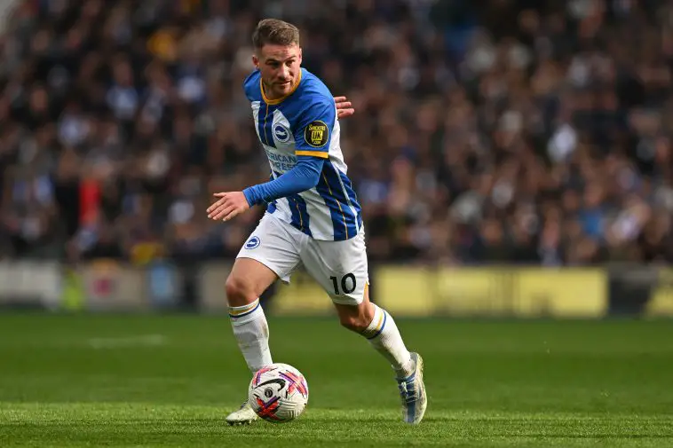 Manchester United 'pushing' for Brighton & Hove Albion midfielder Alexis Mac Allister amidst Arsenal interest.