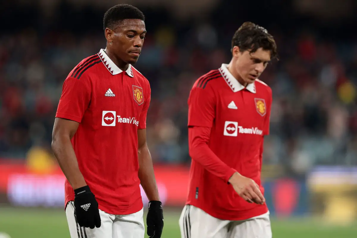 Inter Milan eyeing Manchester United duo Victor Lindelof and Anthony Martial. 