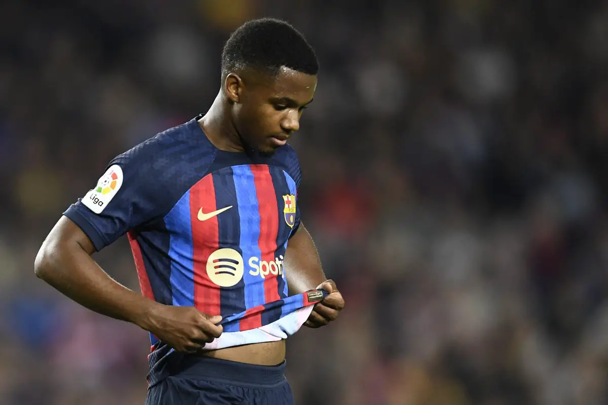Manchester United target Ansu Fati 'wants to continue' at Barcelona. 