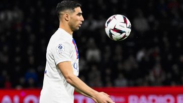 Manchester City and Manchester United eyeing move for PSG full-back Achraf Hakimi.