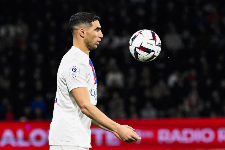 Manchester City and Manchester United eyeing move for PSG full-back Achraf Hakimi.
