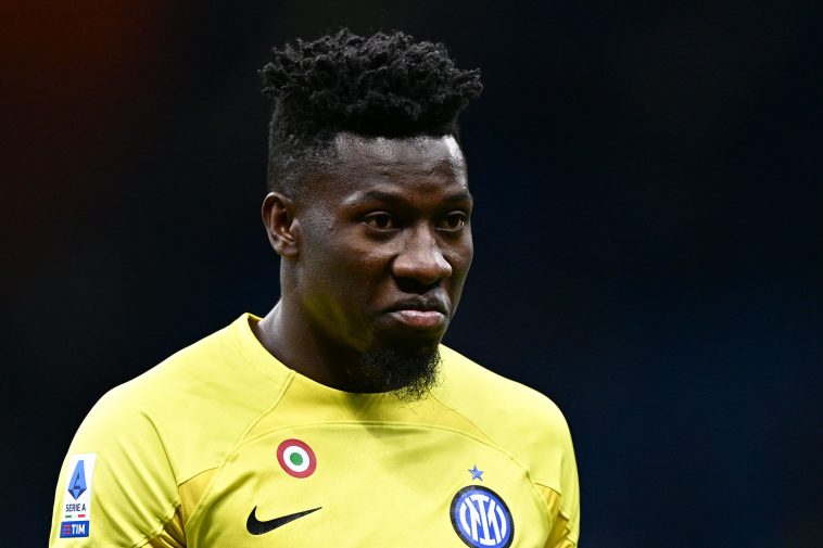 Manchester United identify Inter Milan shot-stopper Andre Onana as David de Gea replacement.