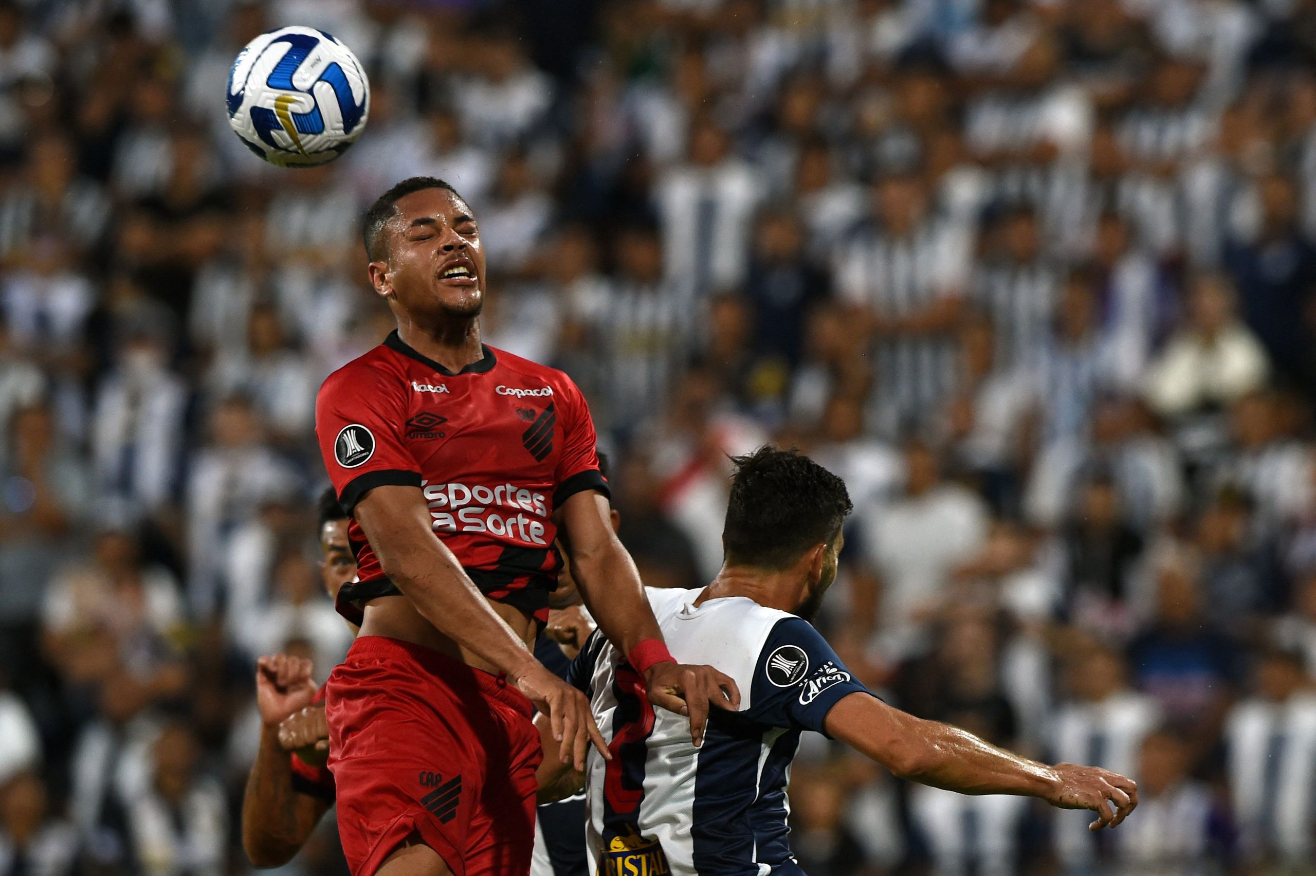 Athletico Paranaense's forward Vitor Roque.