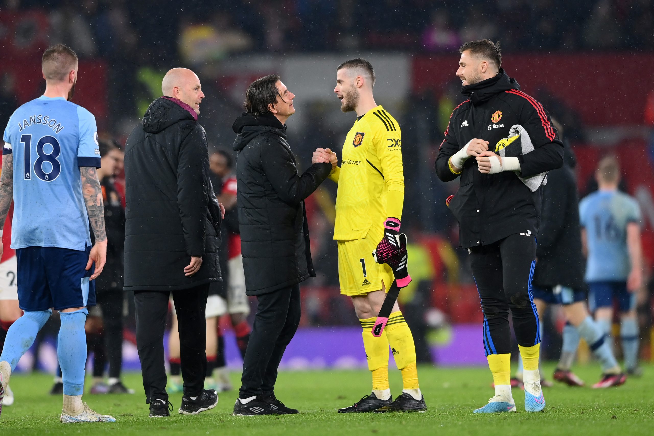 Erik ten Hag pleased with David de Gea after Manchester United vs Brentford.