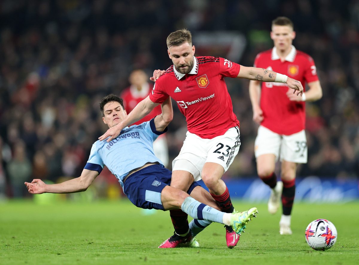 Erik ten Hag did not want to risk Luke Shaw injury in Manchester United win over Brentford. 