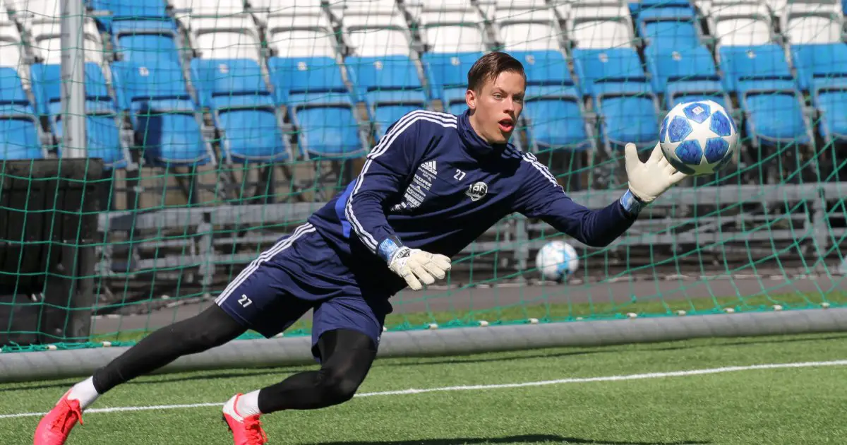 Odds BK shot-stopper Leopold Wahlstedt flattered by Manchester United transfer interest.