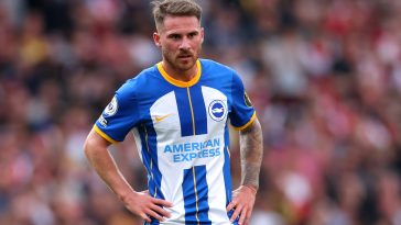 Brighton & Hove Albion midfielder and Manchester United target Alexis Mac Allister eyeing Champions League football.