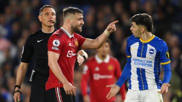 Luke Shaw shoulders blame for Manchester United loss to Brighton & Hove Albion.