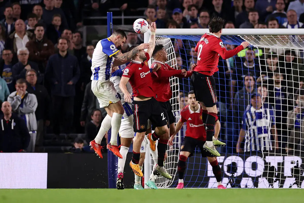 Luke Shaw shoulders blame for Manchester United loss to Brighton & Hove Albion. 