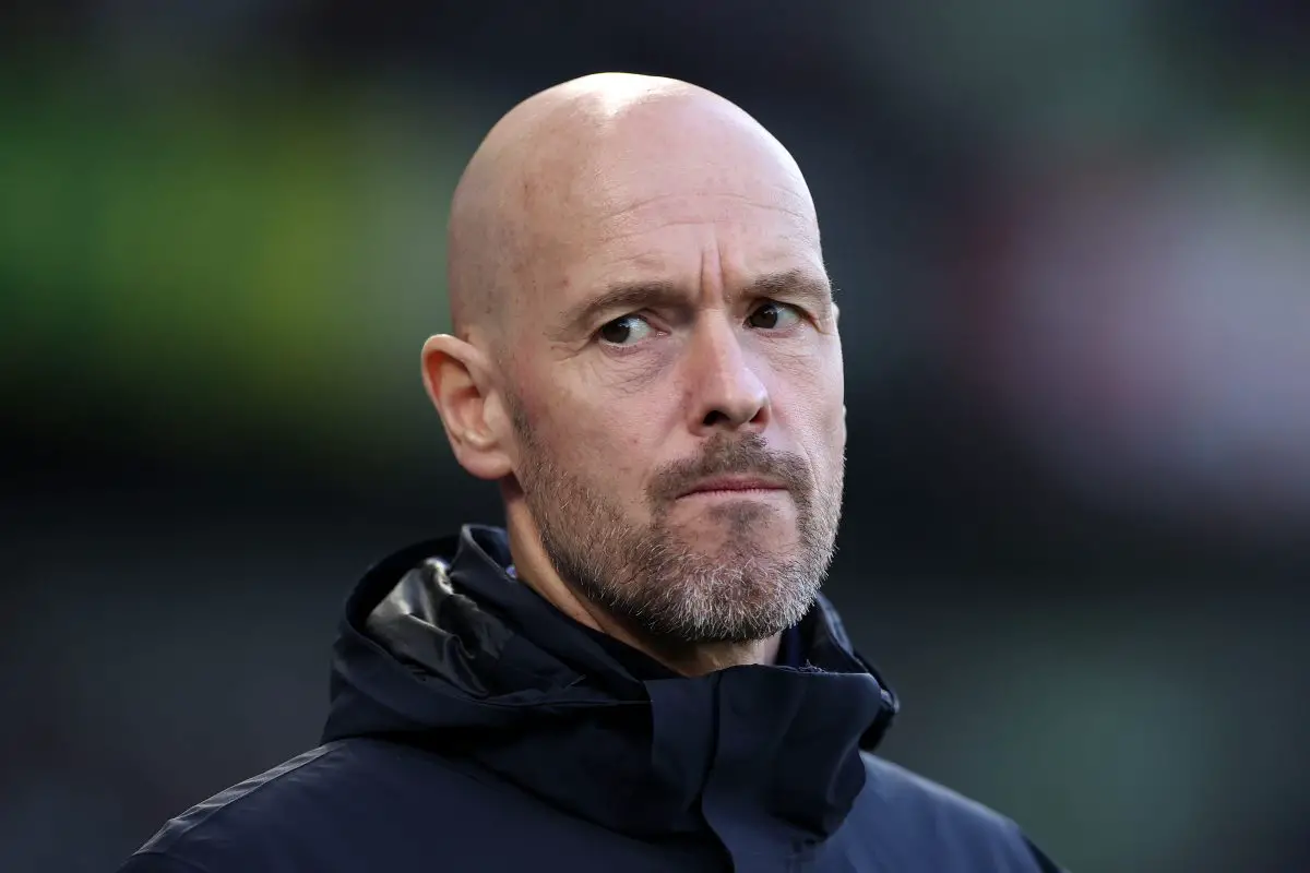 Manchester United manager Erik ten Hag did not reveal much when asked about the Neymar rumours. 