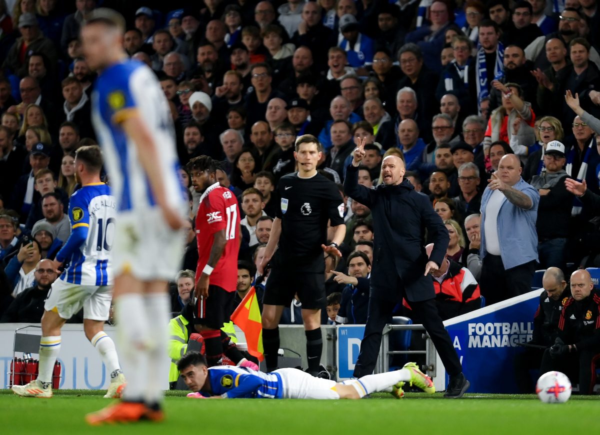 Erik ten Hag urges Manchester United to bounce back after Brighton & Hove Albion defeat. 