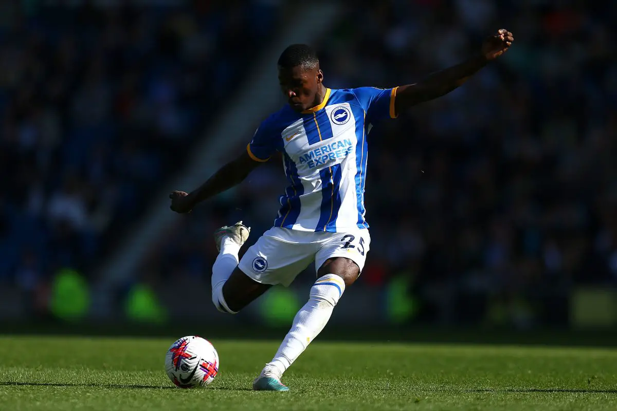 Brighton & Hove Albion set for Manchester United approach for Moises Caicedo. (Photo by Charlie Crowhurst/Getty Images)