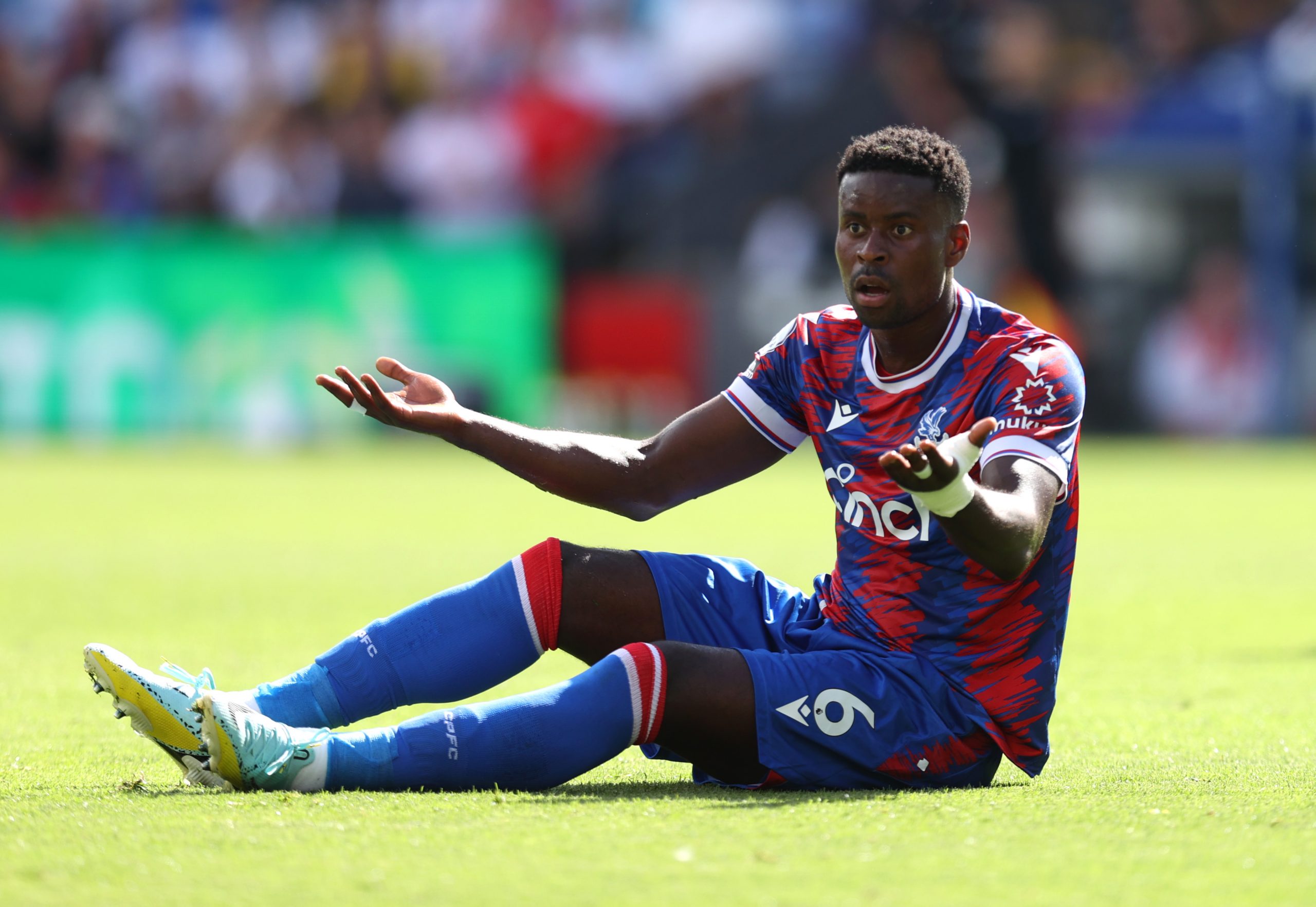 Manchester United interest in Crystal Palace defender Marc Guehi "most concrete".