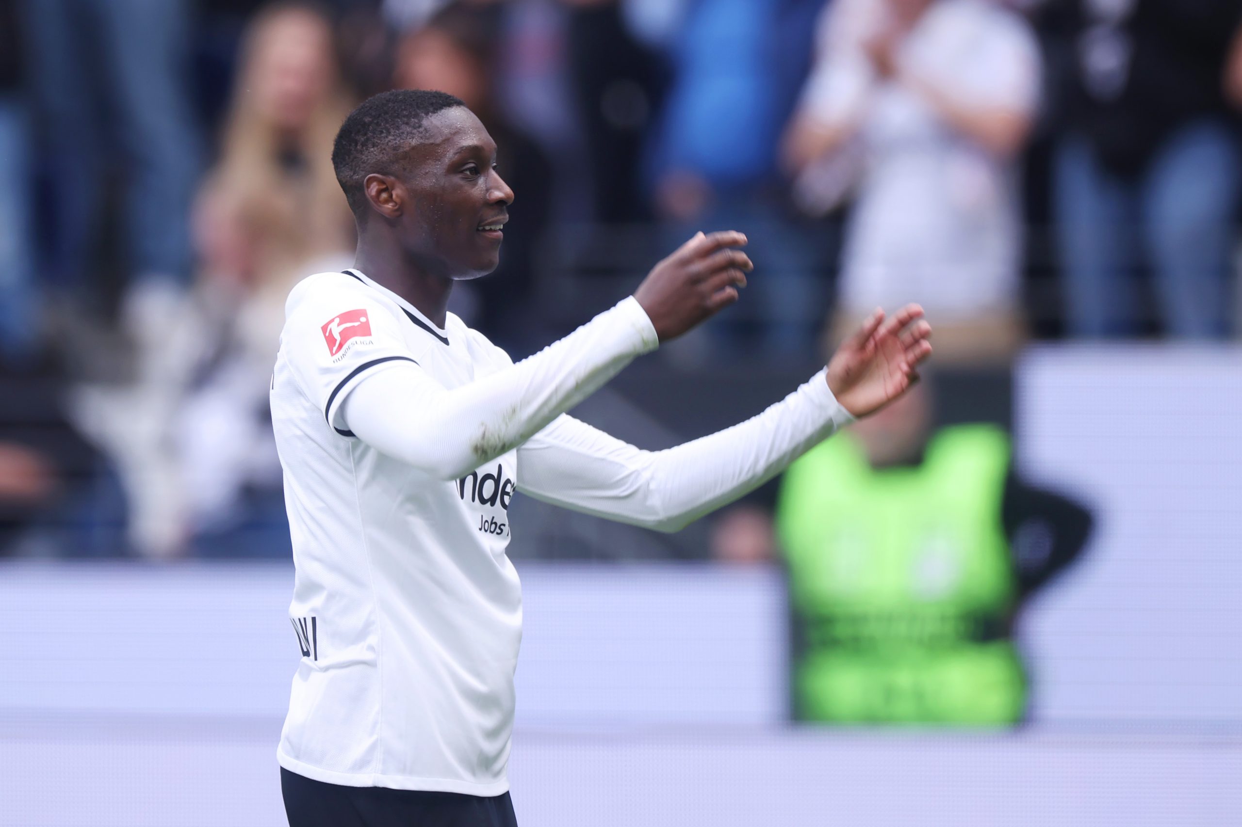 Randal Kolo Muani of Eintracht Frankfurt.