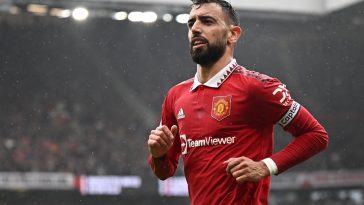 Bruno Fernandes voted Manchester United Player of the Month for April.