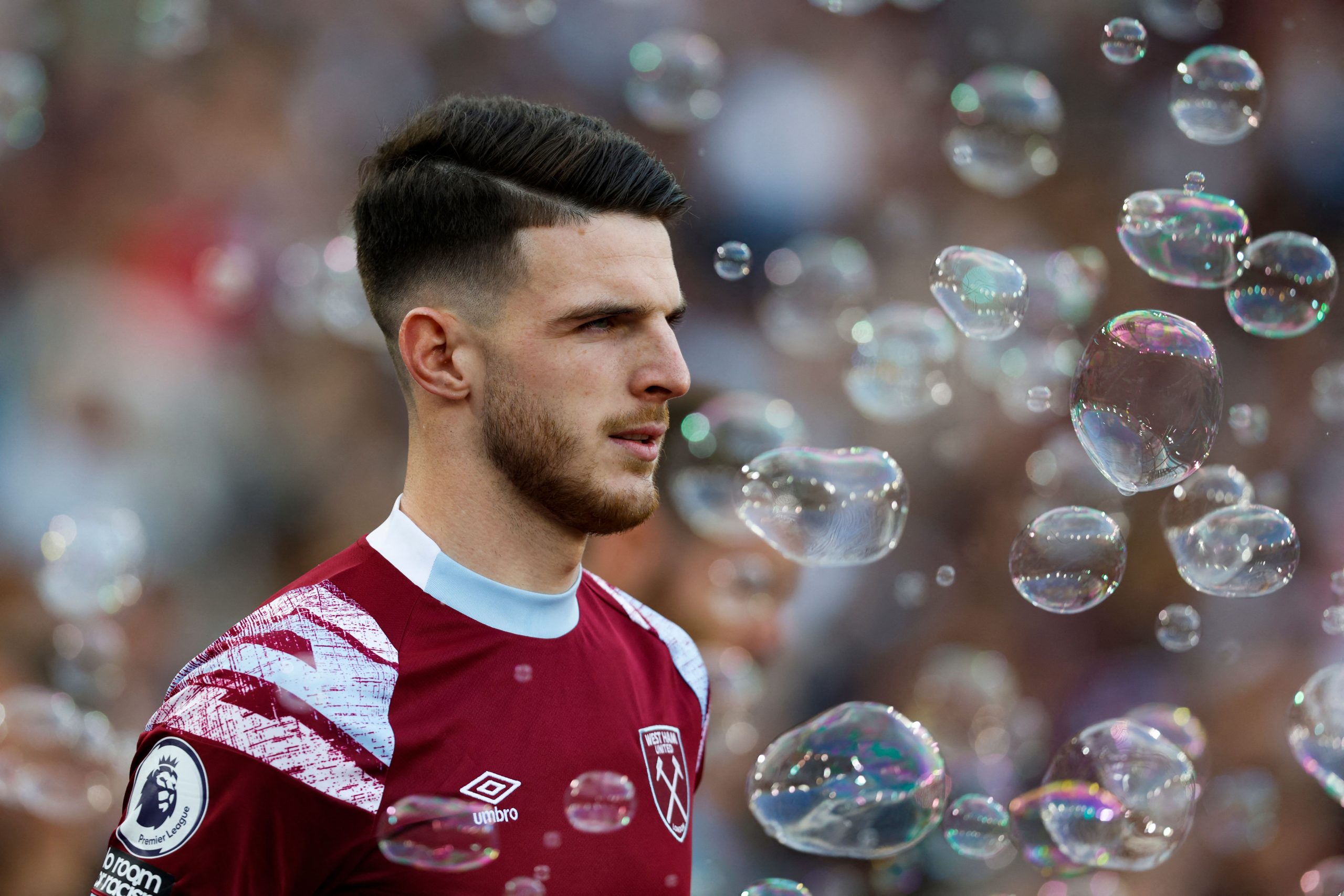 West Ham United want £120 million for Manchester United and Arsenal target Declan Rice.