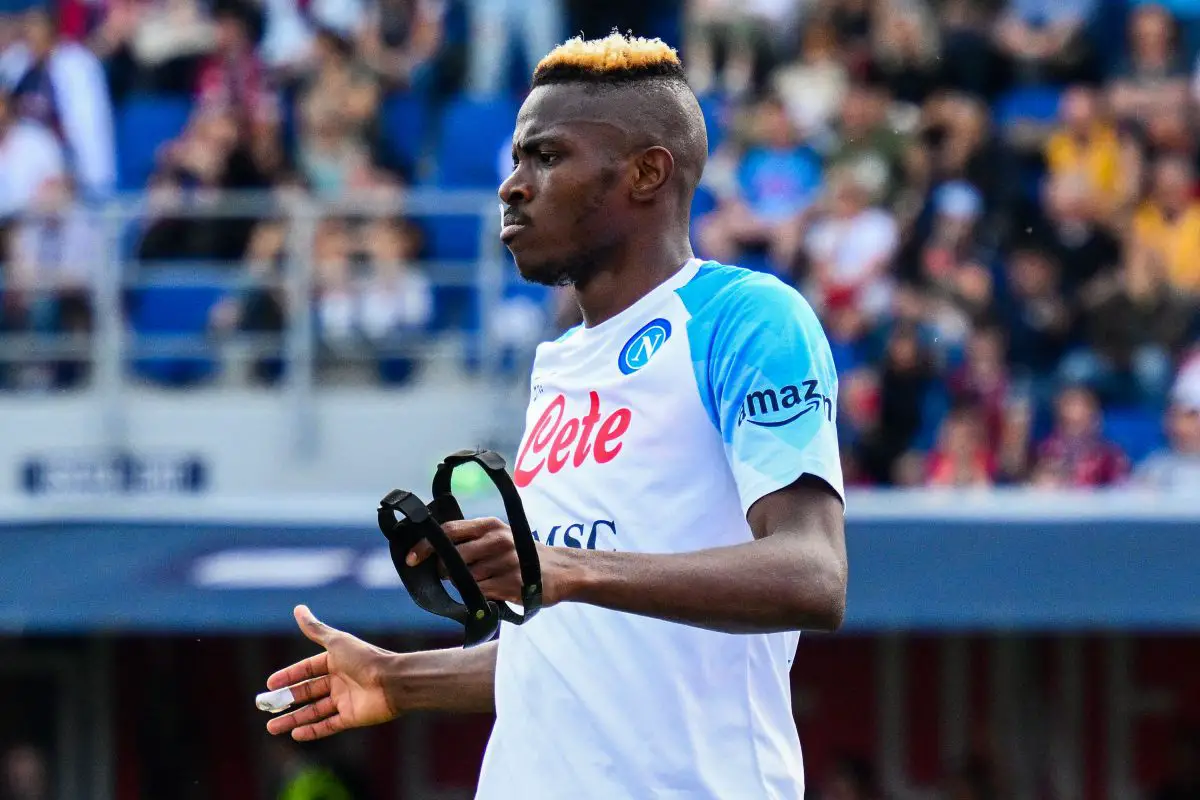 Newcastle United make contact with Manchester United target and Napoli striker Victor Osimhen. 