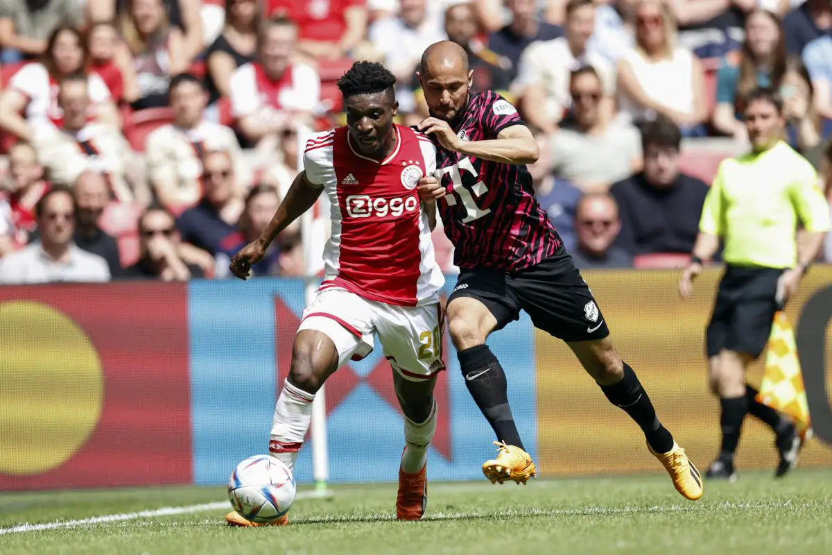 Ajax Amsterdam forward Mohammed Kudus tipped for summer transfer amidst Manchester United links. 