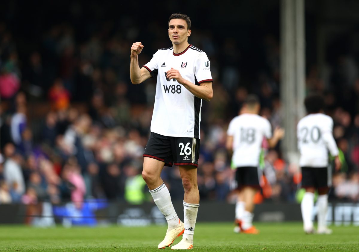 Manchester United interested in the Fulham midfielder Joao Palhinha.  (Photo by Clive Rose/Getty Images)