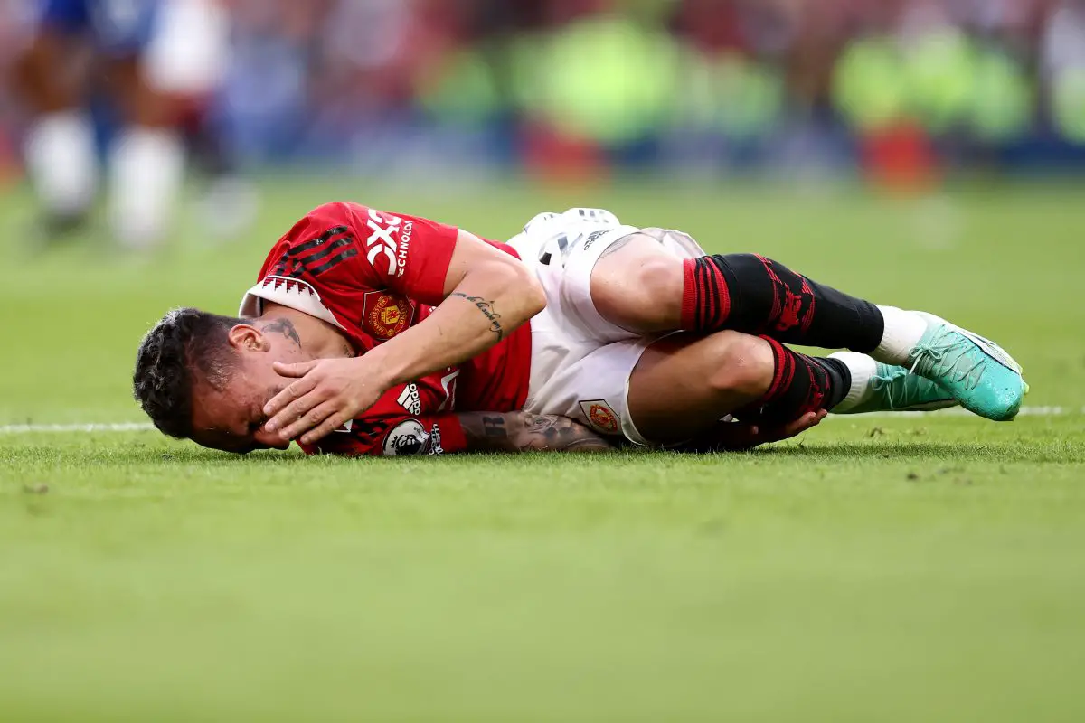 Manchester United forward Antony injury "serious" during Chelsea game. 