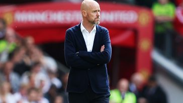 Erik ten Hag aiming for top-two at Manchester United next season.