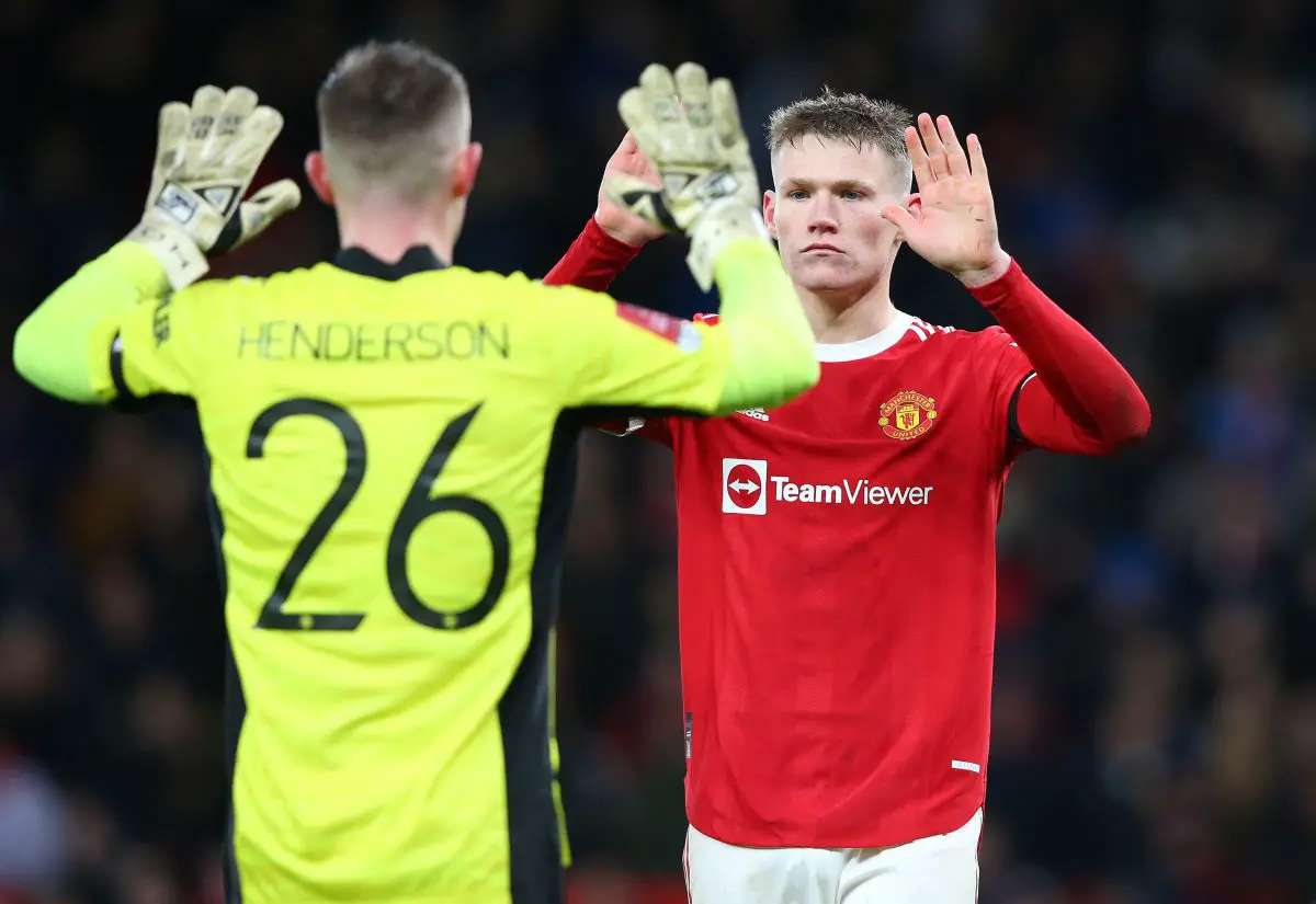 Manchester United are willing to sell Dean Henderson and Scott McTominay to fund the Mason Mount transfer. 