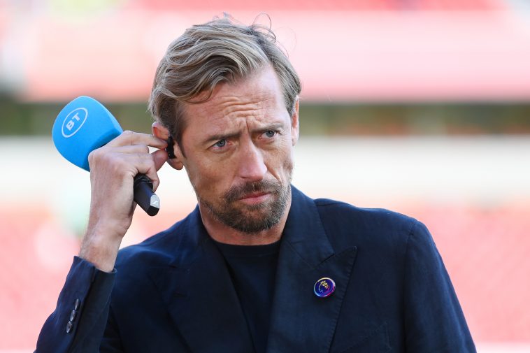Peter Crouch questions Manchester United manager Erik ten Hag opting to sign Rasmus Hojlund over Harry Kane.