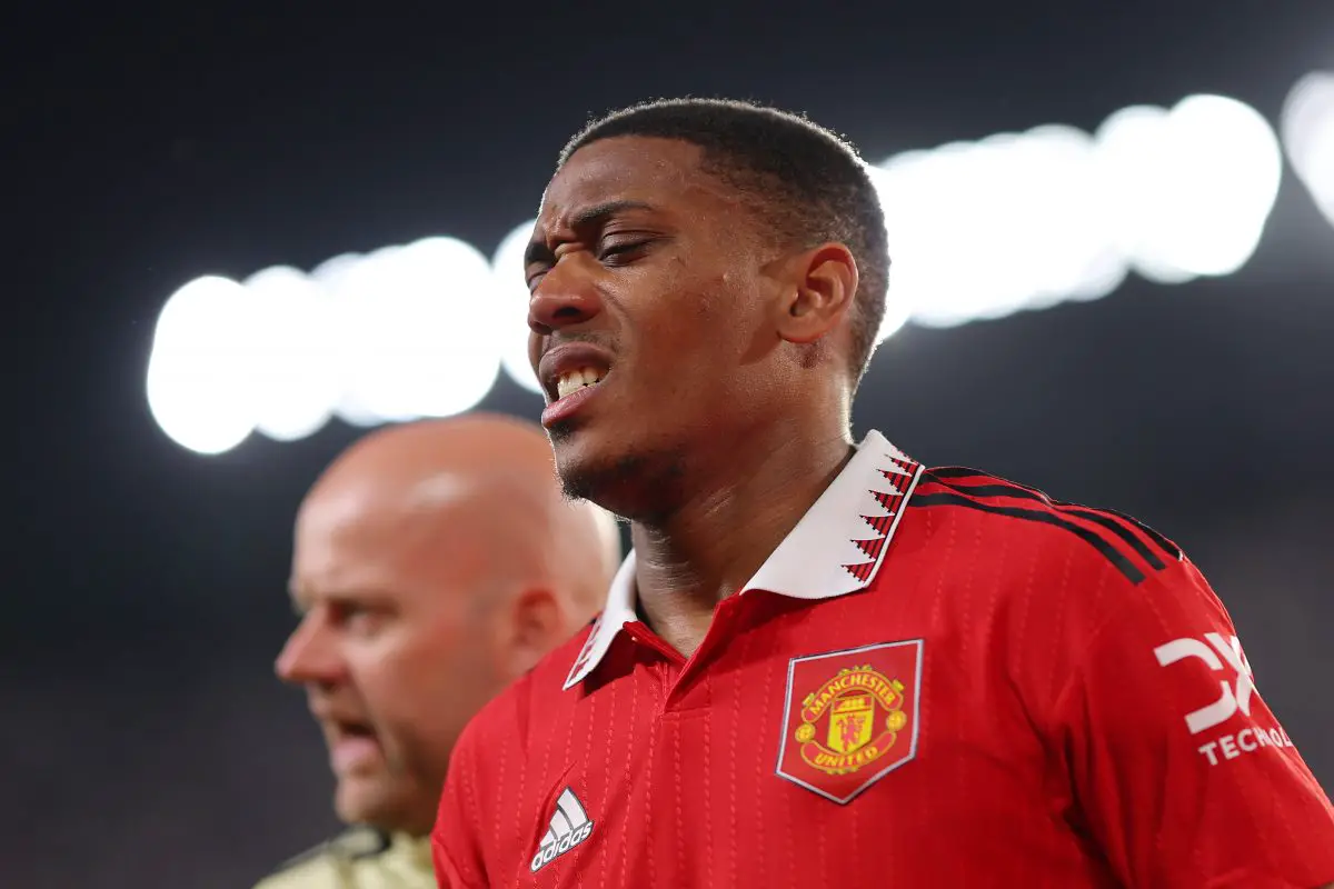 Anthony Martial has not started a lot of games this season.