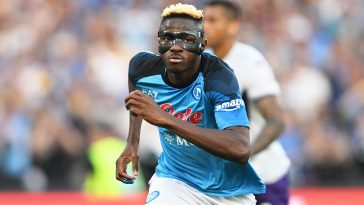 Napoli chief feels PSG only team that could afford Manchester United target Victor Osimhen.