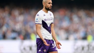 Sofyan Amrabat of ACF Fiorentina